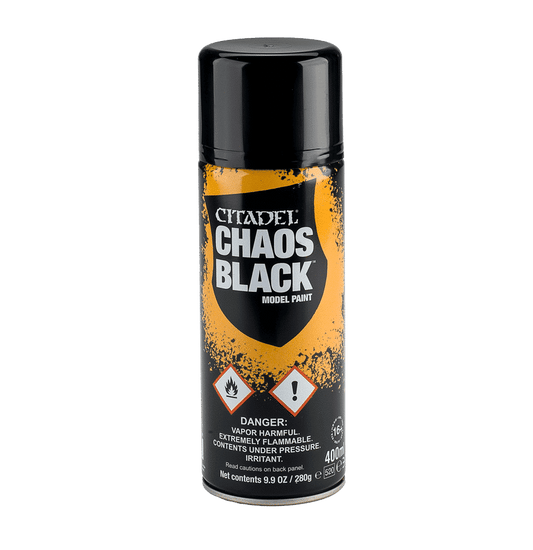 Citadel Colour Chaos Black Spray Paint