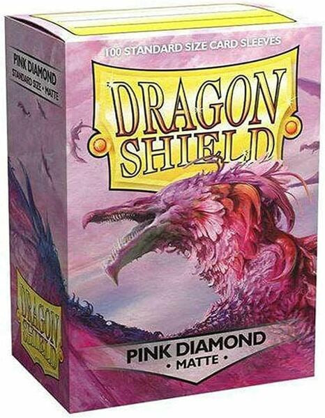 Dragon Shield Pink Diamond Matte Sleeves