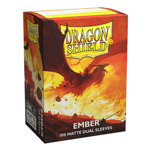 Dragon Shield Duel Sleeves Ember