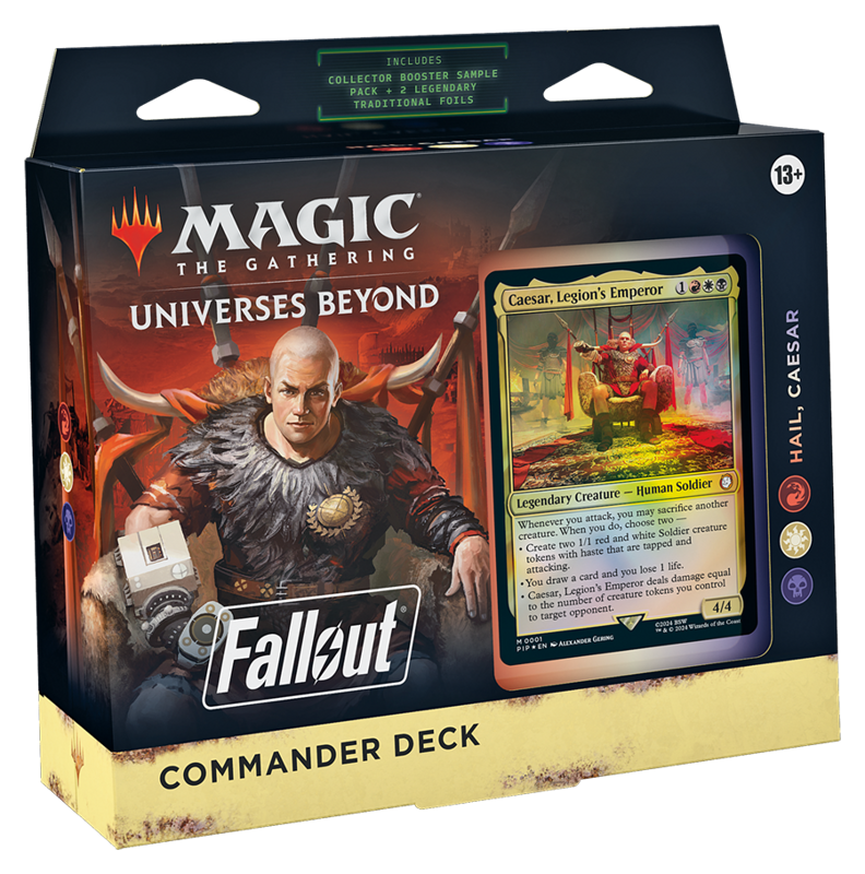 Magic: The Gathering - Universes Beyond - Fallout - Commander Deck - Hail, Caesar