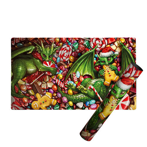 Dragon Shield - Art Playmat & Tube - Christmas 2024