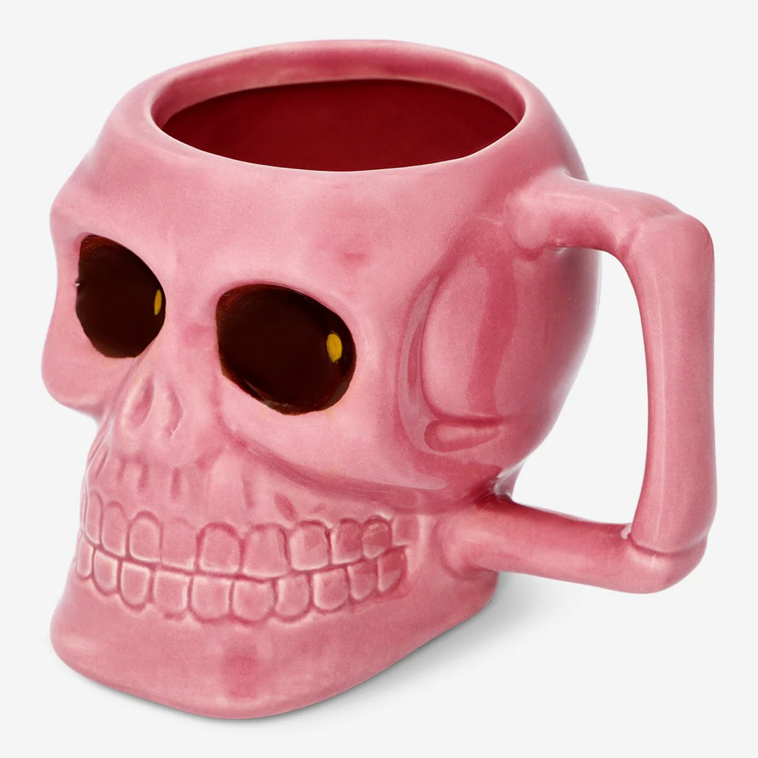 Pink Skull Mug