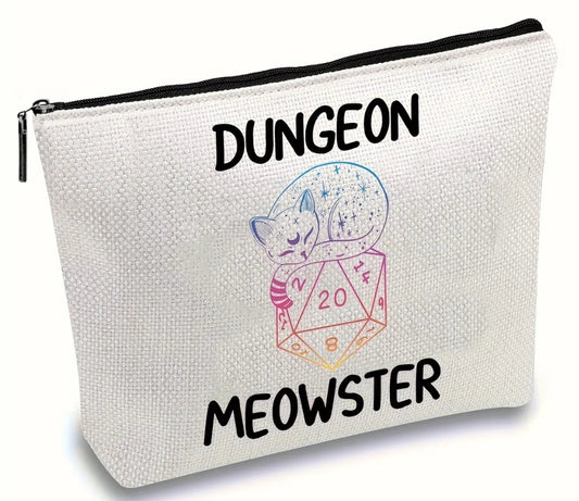 Dungeon Meowster Dice Bag