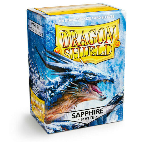 Dragon Shield Sapphire Matte Sleeves