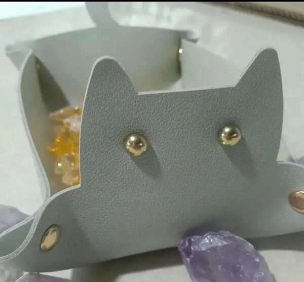 Cat Dice Tray White