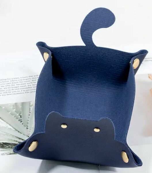 Cat Dice Tray Blue