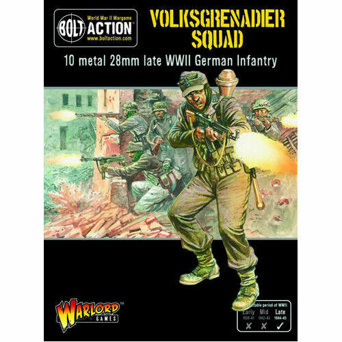 Warlord Bolt Action Volksgrenadier Squad