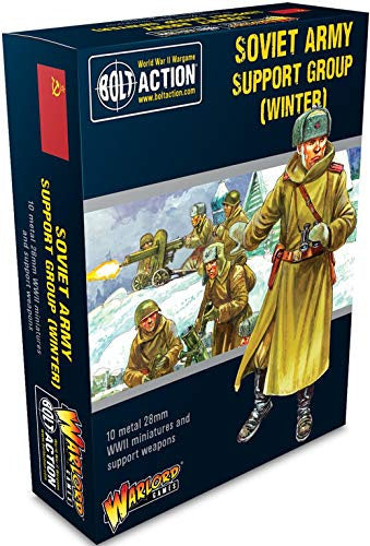 Warlord Bolt Action Soviet Army Support Group (Winter)