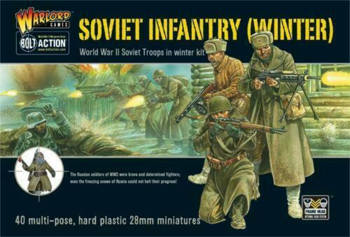 Warlord Bolt Action Soviet Infantry (Winter)