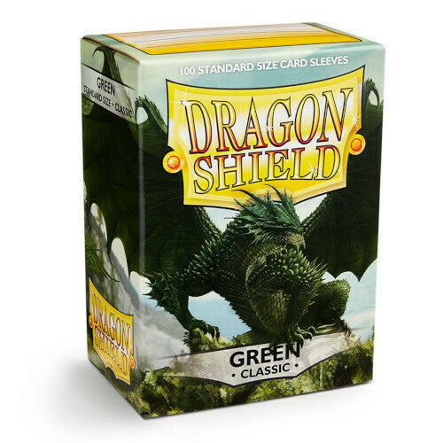Dragon Shield Green Classic Sleeves